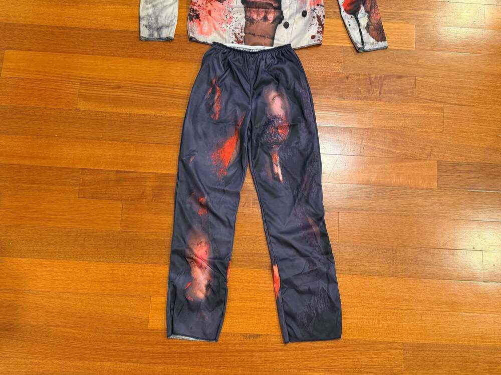 Palamon Zombie Costume Shirt and Pants, Boys Large 12-14 - Picture 4 of 4